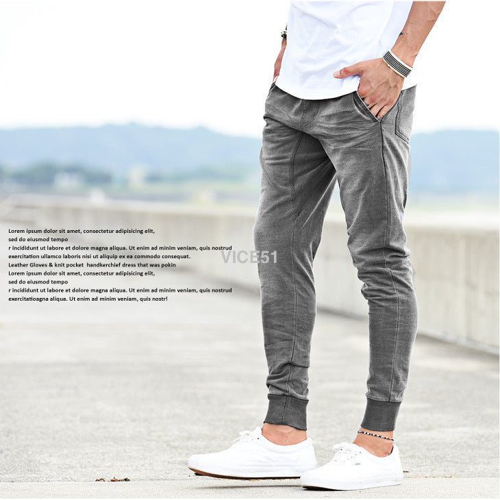 【国内発送】全4色 スウェット デニム ジョガー パンツ