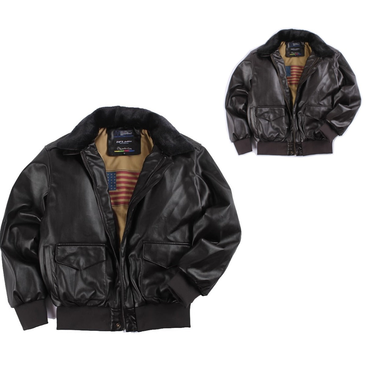 レザー フライト ジャケット