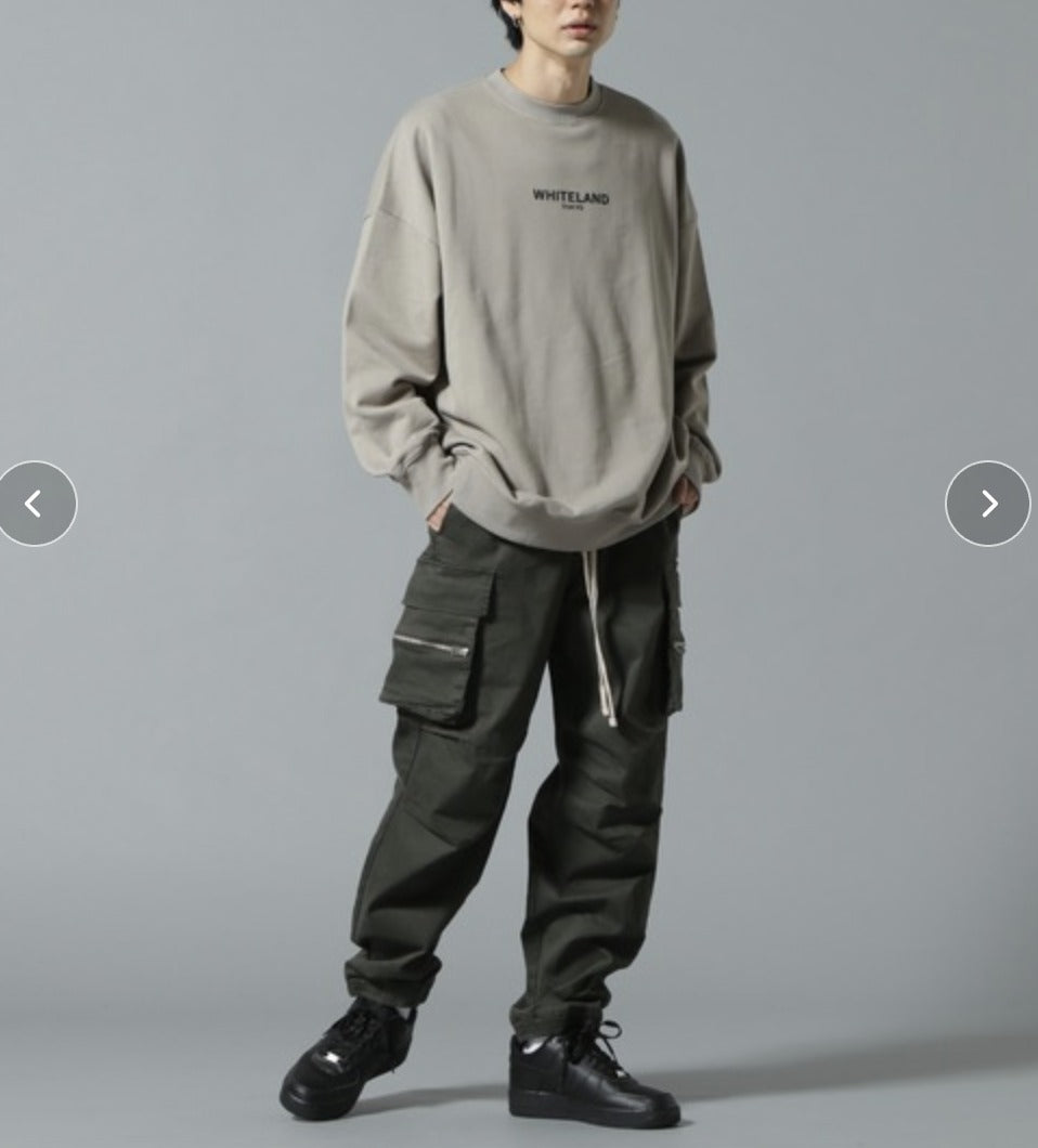 DankeSchon/ダンケシェーン/STRETCH TWILL ZIP POCKET PANTS