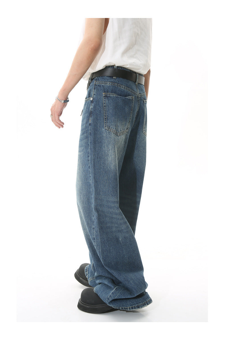 【関送込み】vintage washed jeans 5色*ユニセックス/N240090