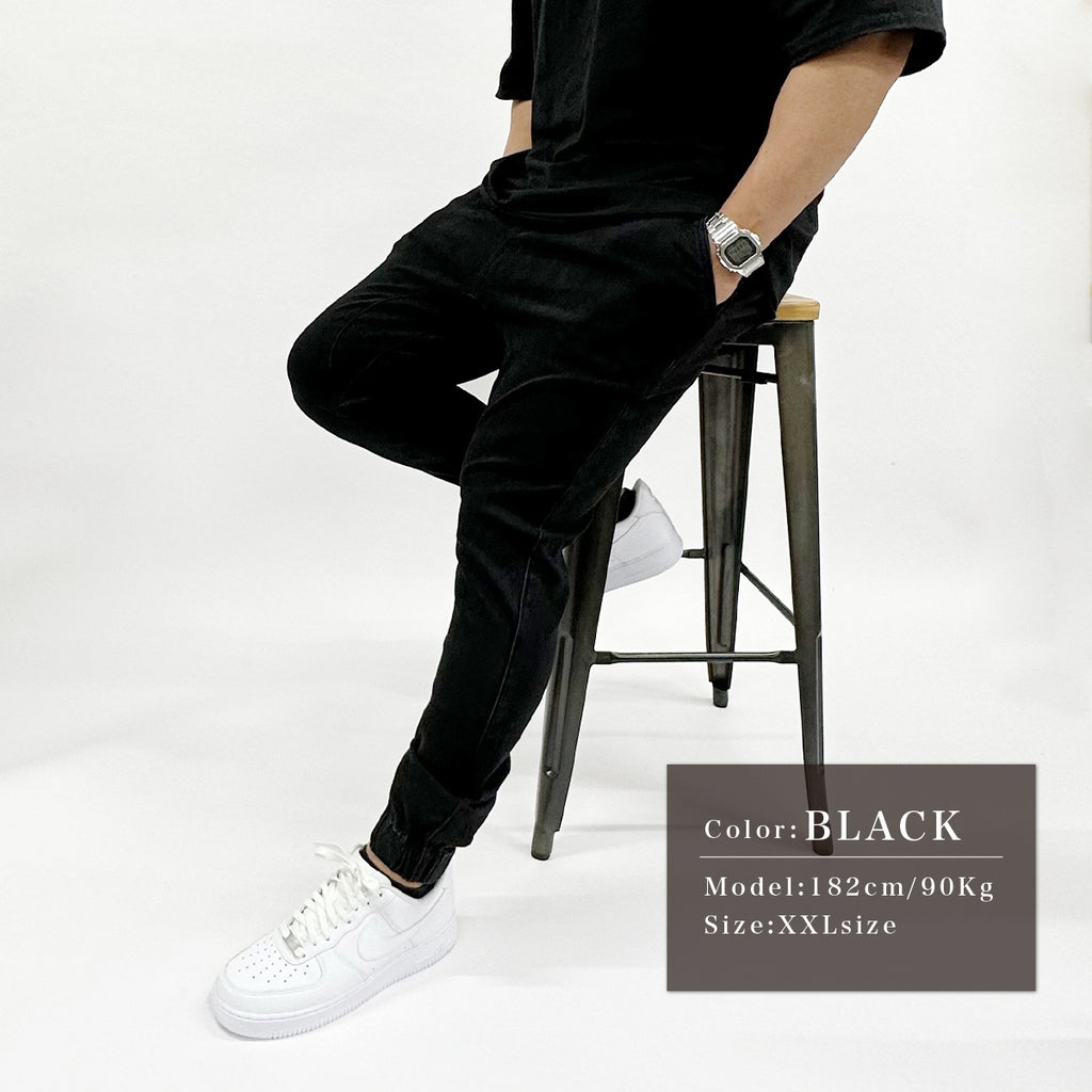 ジョガーパンツ メンズ デニム スーパーストレッチ ジーンズ