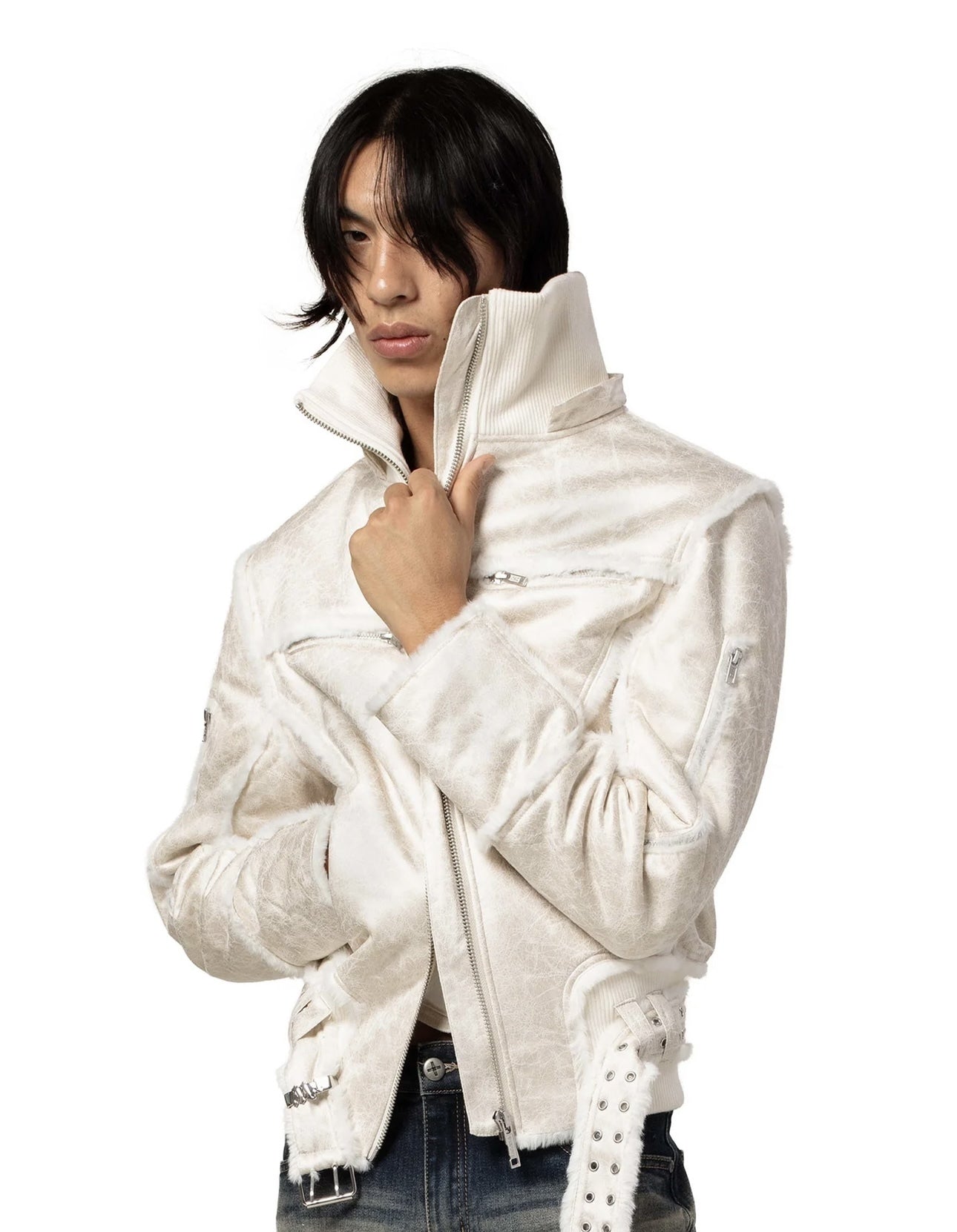 国内で当店のみ Racer Worldwide - SHEEPSKIN JACKET