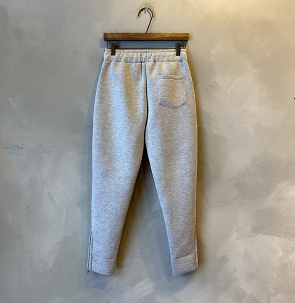 スリム テーパード スウェットパンツ 2色 韓国 パンツ nra047