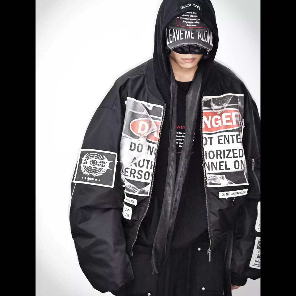 日本未上陸ブランド*LOSE CONTROL EDGE*ボンバージャケット