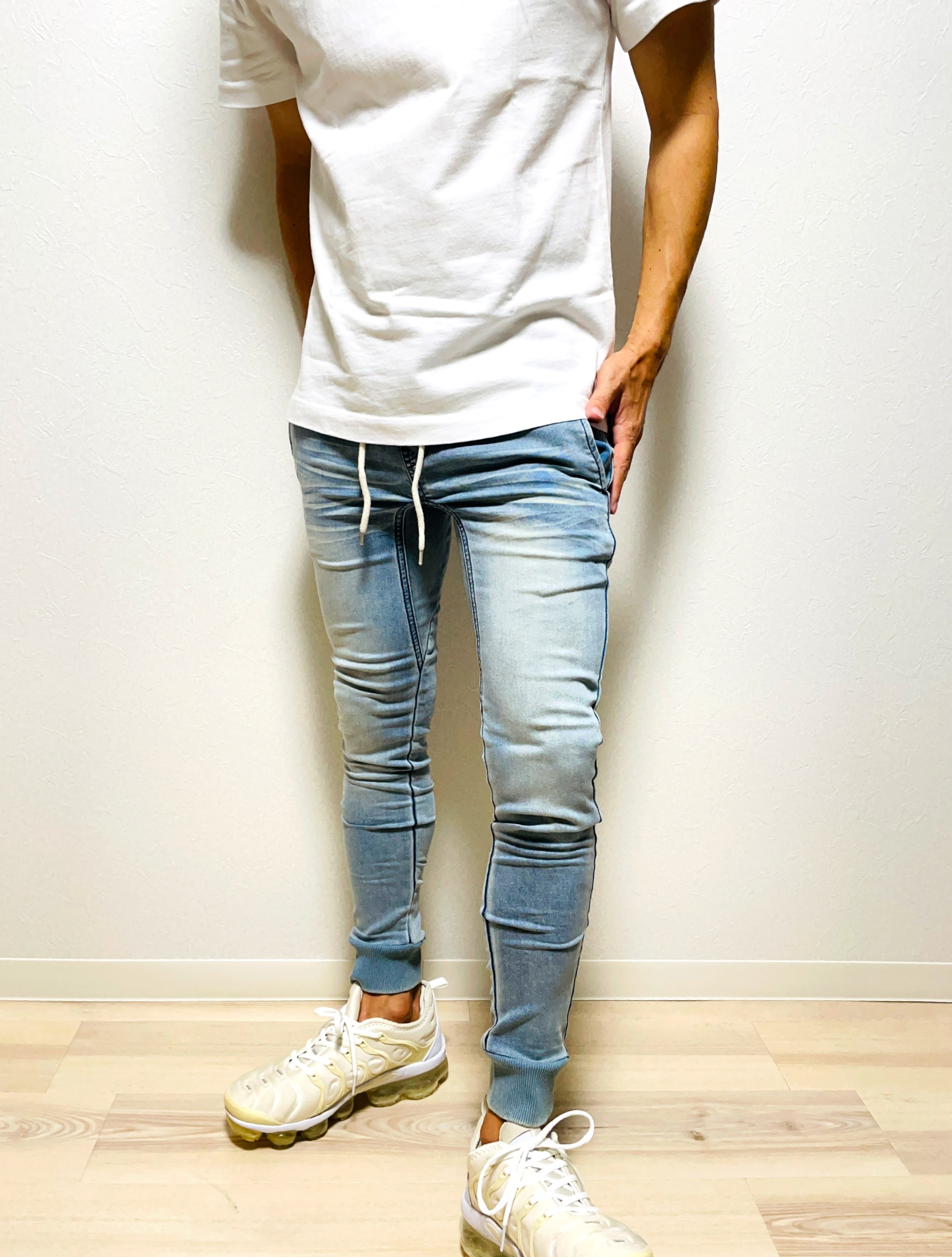 JGG.Men ジェギングメン　スウェットデニム　スキニーパンツ