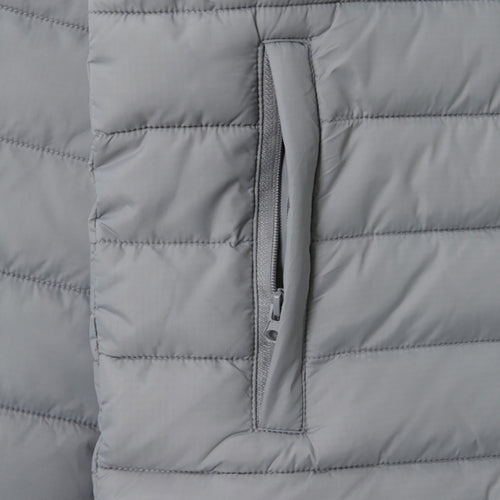 ★韓国人気★ESSU★PREMIUM DIAGONAL ZIPPER HOODED PADDING