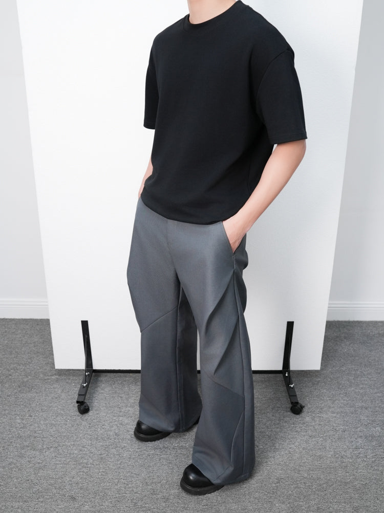 【関送込み】Simple Loose-Fit Trousers*ユニセックス/N240093