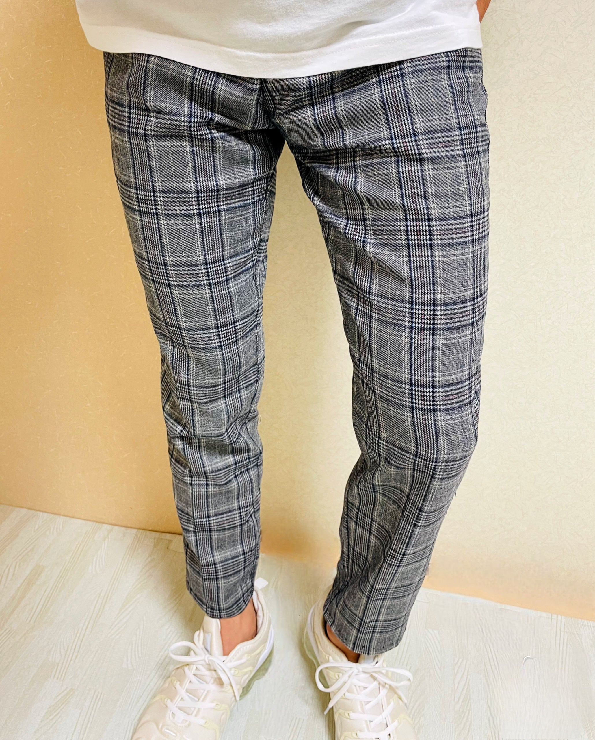 JGG.Men ジェイジージーメン　スキニーパンツ　スーツ　チェック