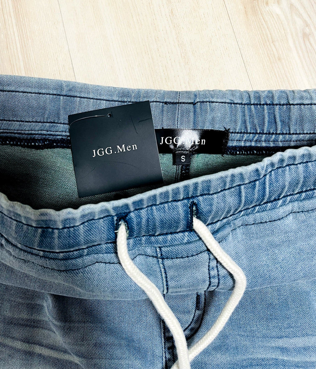 JGG.Men ジェギングメン　スウェットデニム　スキニーパンツ