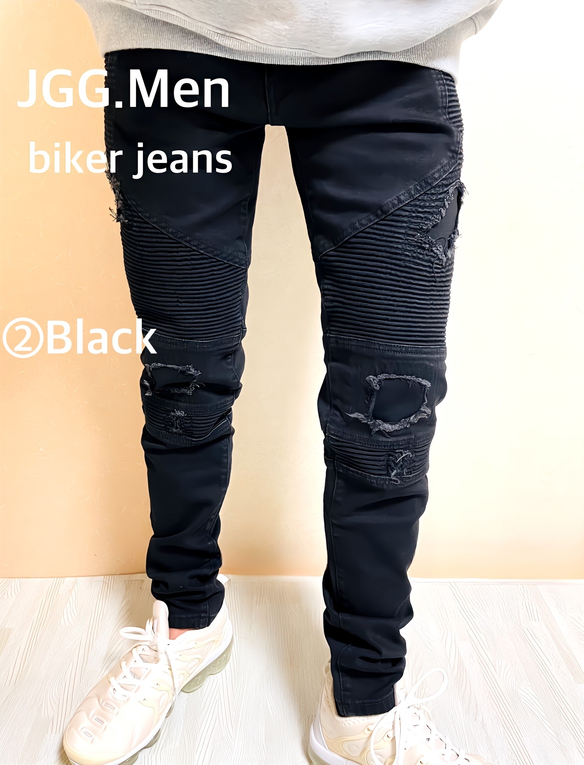 JGG.Men ジェギングメン　スキニー　スキニーパンツ　バイカー