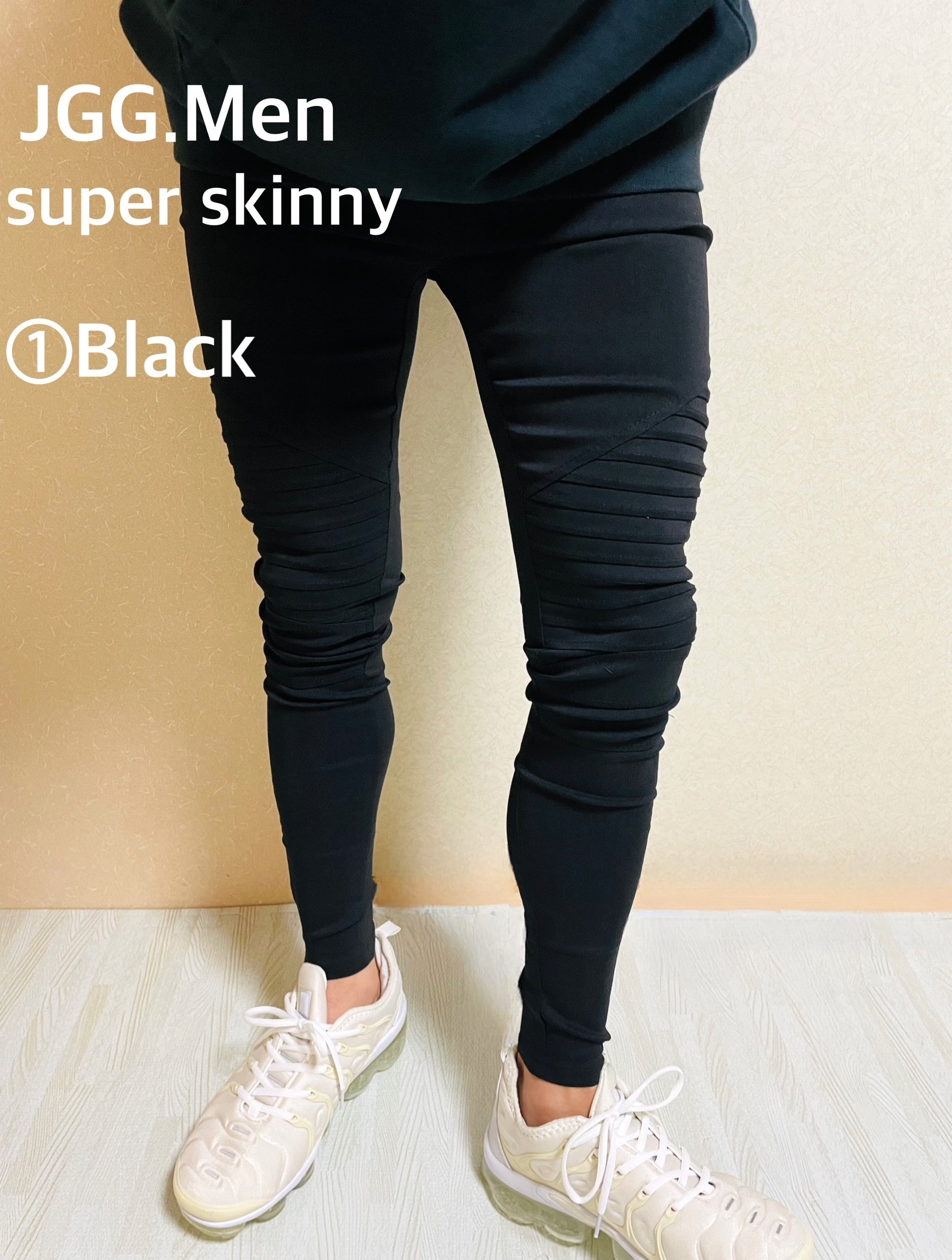 JGG.Men ジェギングメン　スキニーパンツ　バイカー　スキニー