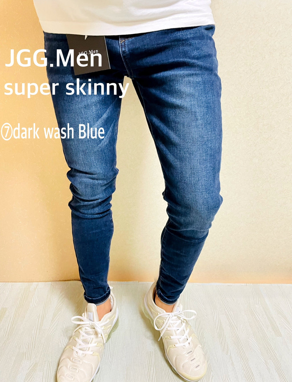 JEGGING MEN ジェギング メン　スキニーデニム　スキニーパンツ