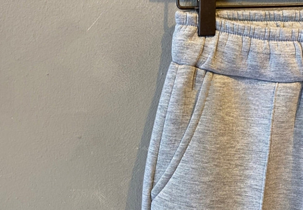 スリム テーパード スウェットパンツ 2色 韓国 パンツ nra047