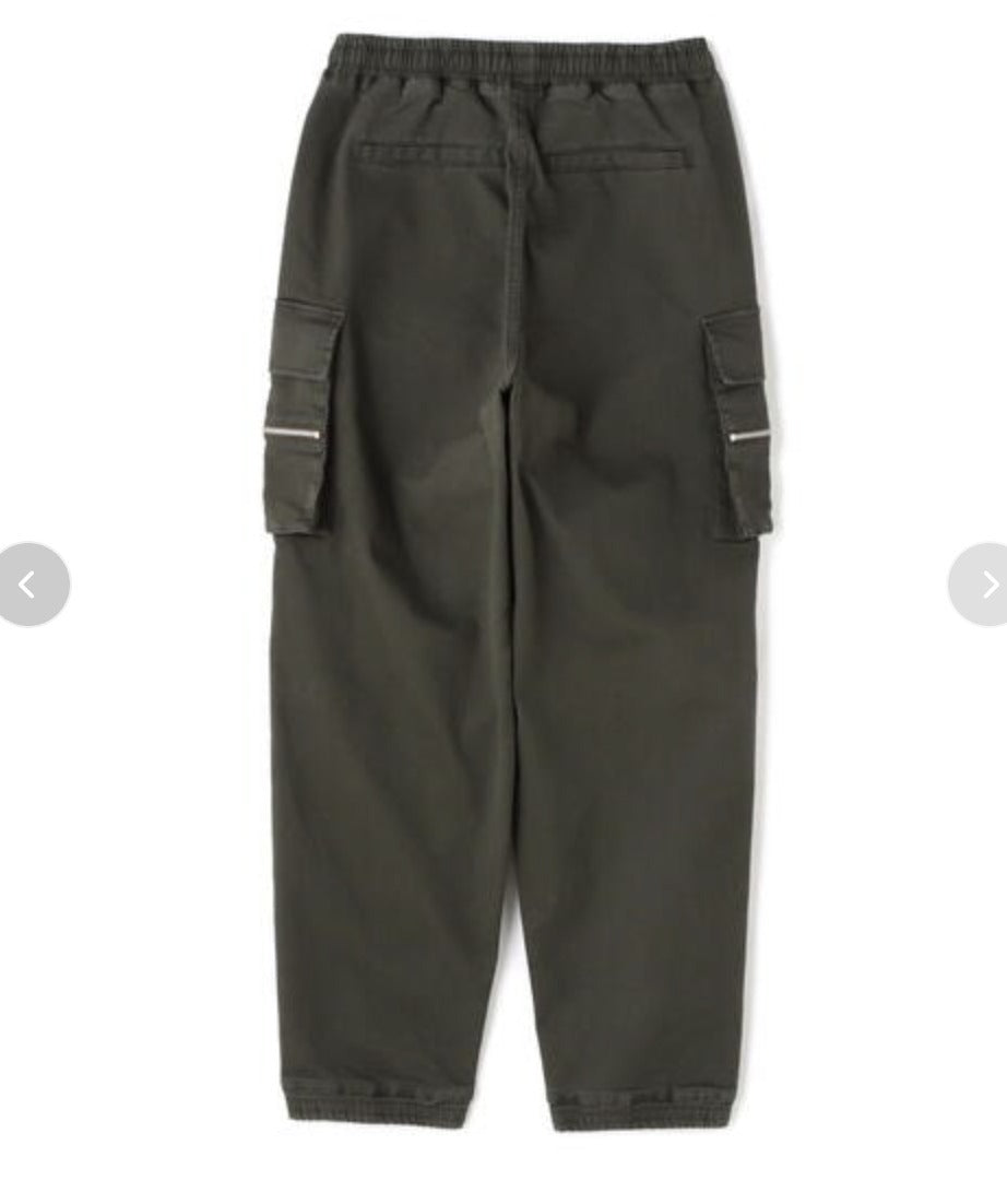 DankeSchon/ダンケシェーン/STRETCH TWILL ZIP POCKET PANTS