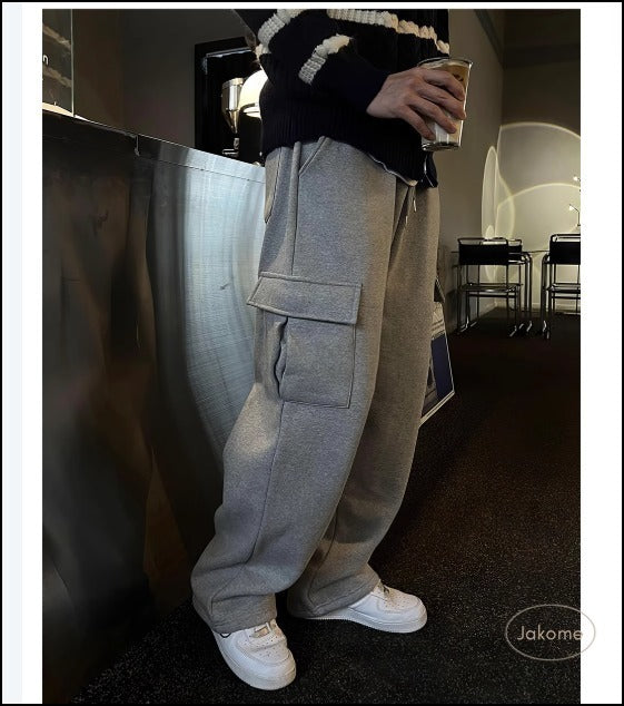 カーゴ スエットパンツ お出かけ用 韓国