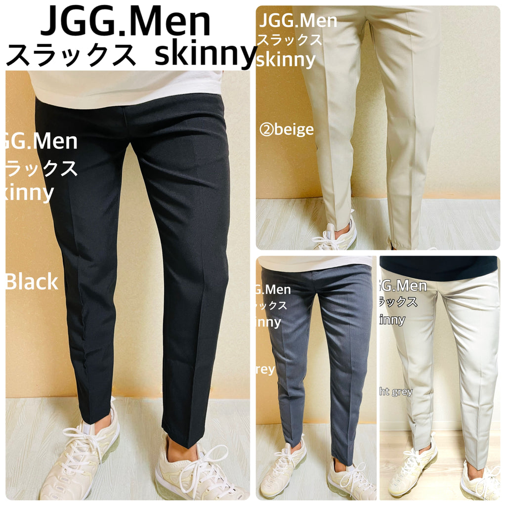 JGG.Men ジェイジージーメン　スラックス　スーツ　スキニー
