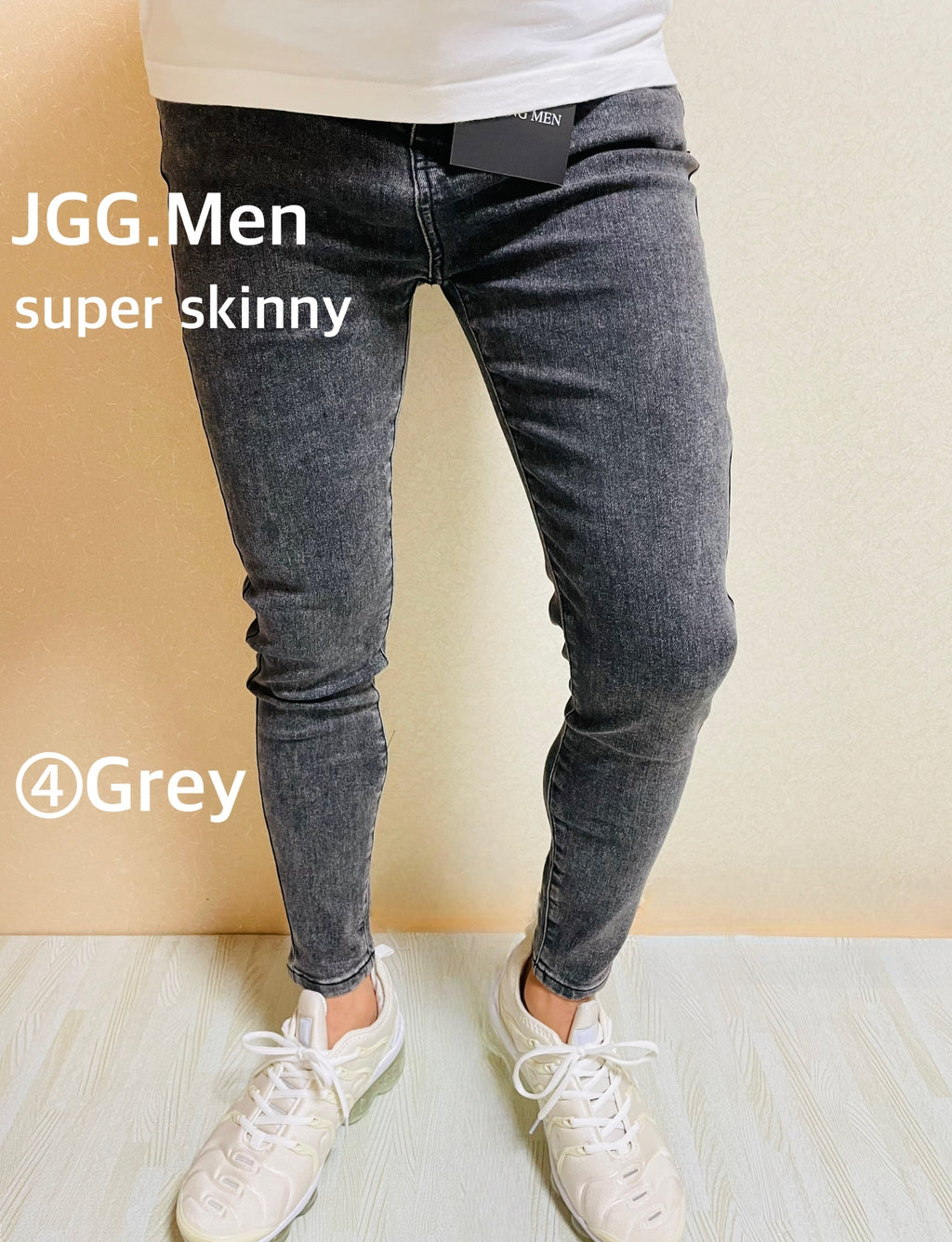 JEGGING MEN ジェギング メン　スキニーデニム　スキニーパンツ