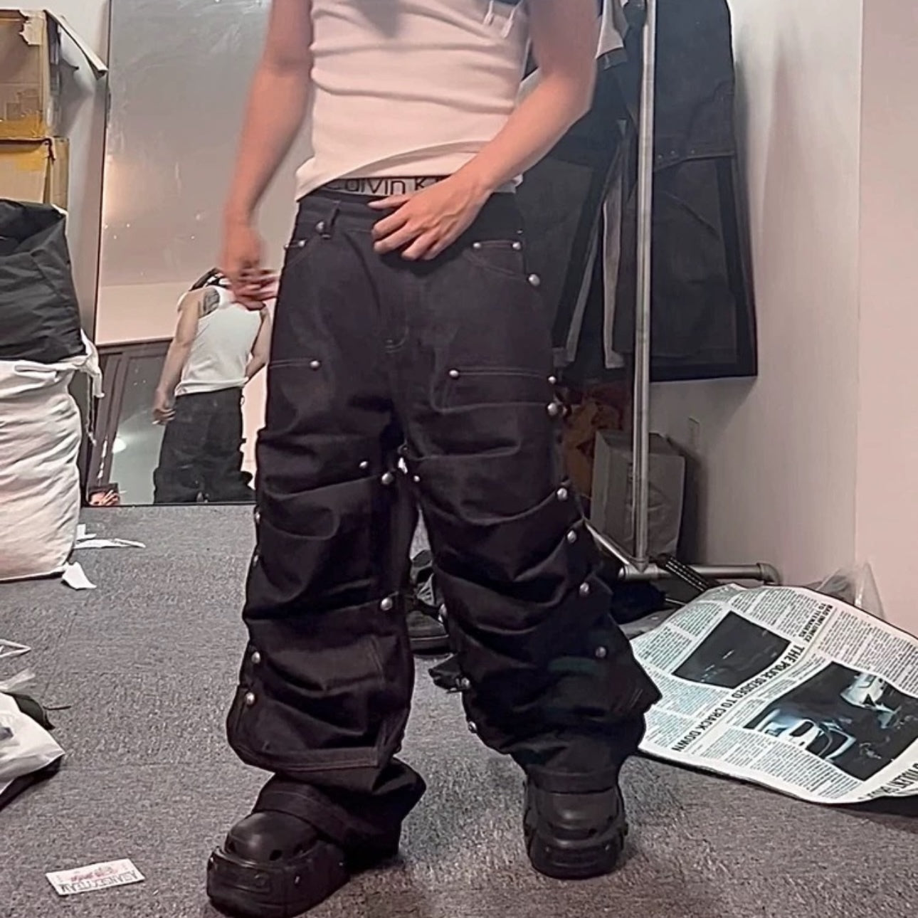 国内で当店のみ RYE CHASIN - 90S LUMBERJACK JEANS