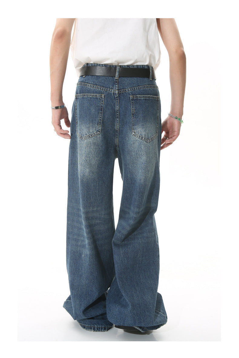 【関送込み】vintage washed jeans 5色*ユニセックス/N240090