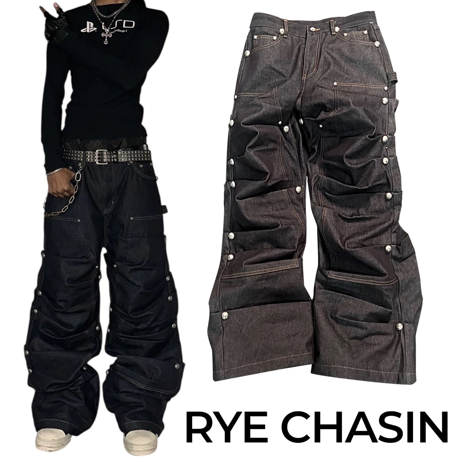 国内で当店のみ RYE CHASIN - 90S LUMBERJACK JEANS
