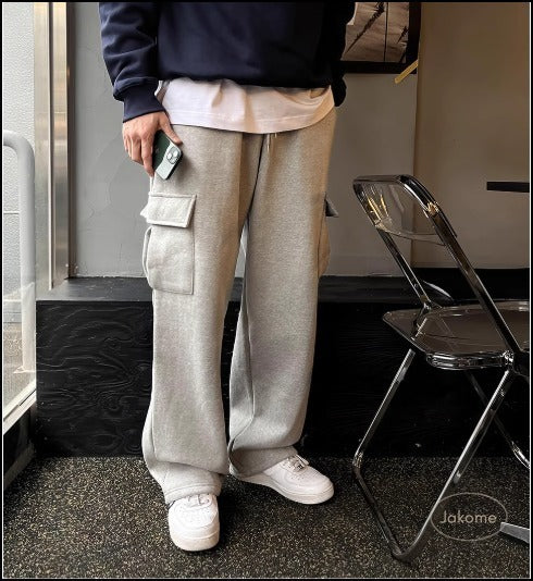 カーゴ スエットパンツ お出かけ用 韓国
