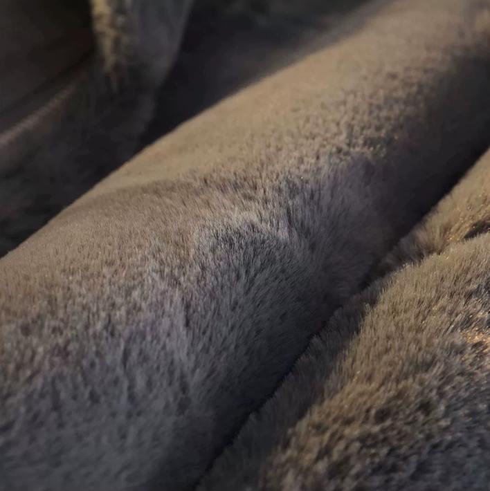 裏ボア レザージャケット グレー フライトジャケット 韓国 n4392