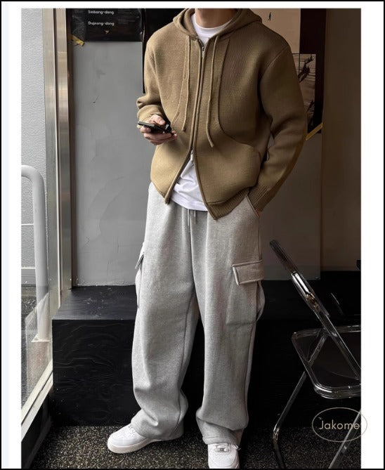 カーゴ スエットパンツ お出かけ用 韓国