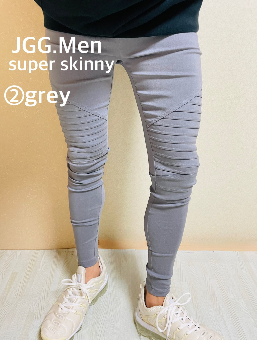 JGG.Men ジェギングメン　スキニーパンツ　バイカー　スキニー