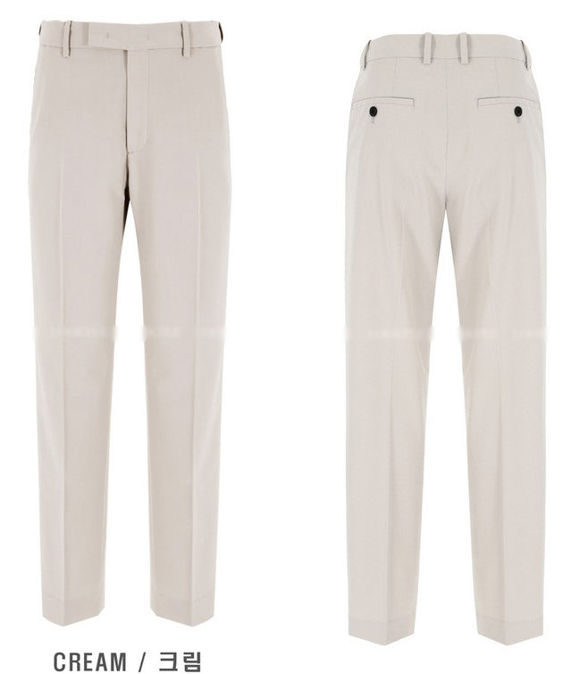 【LOOKPLE】クール マックス センターライン スラックス