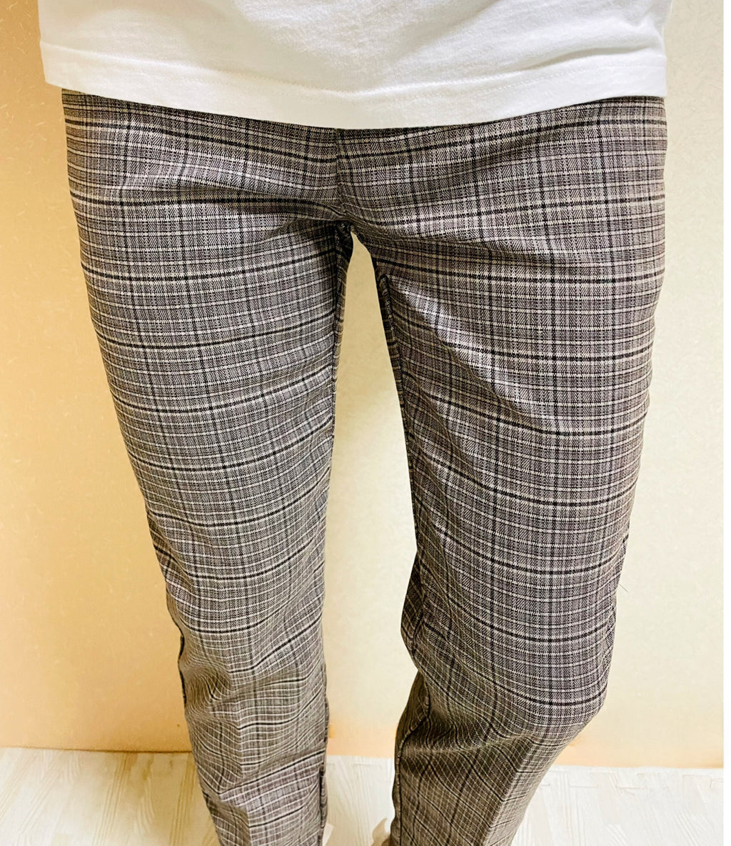 JGG.Men ジェイジージーメン　スキニーパンツ　スーツ　チェック
