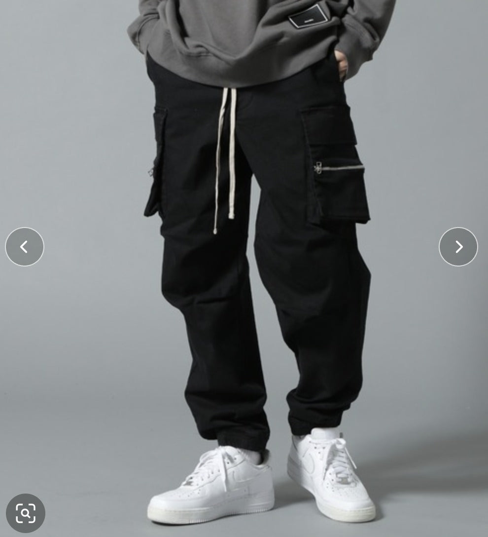 DankeSchon/ダンケシェーン/STRETCH TWILL ZIP POCKET PANTS