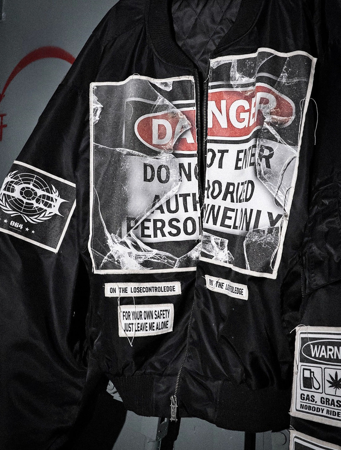 日本未上陸ブランド*LOSE CONTROL EDGE*ボンバージャケット