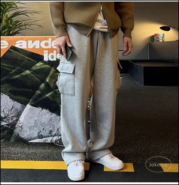 カーゴ スエットパンツ お出かけ用 韓国