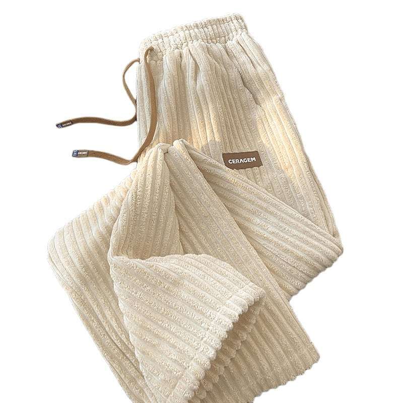 ボリュームパンツ コーデュロイ パンツ 2色 ゆったり 韓国 n2708