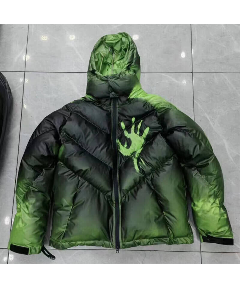 URKOOL ストリート　 パファー ジャケット温度で色が変わる