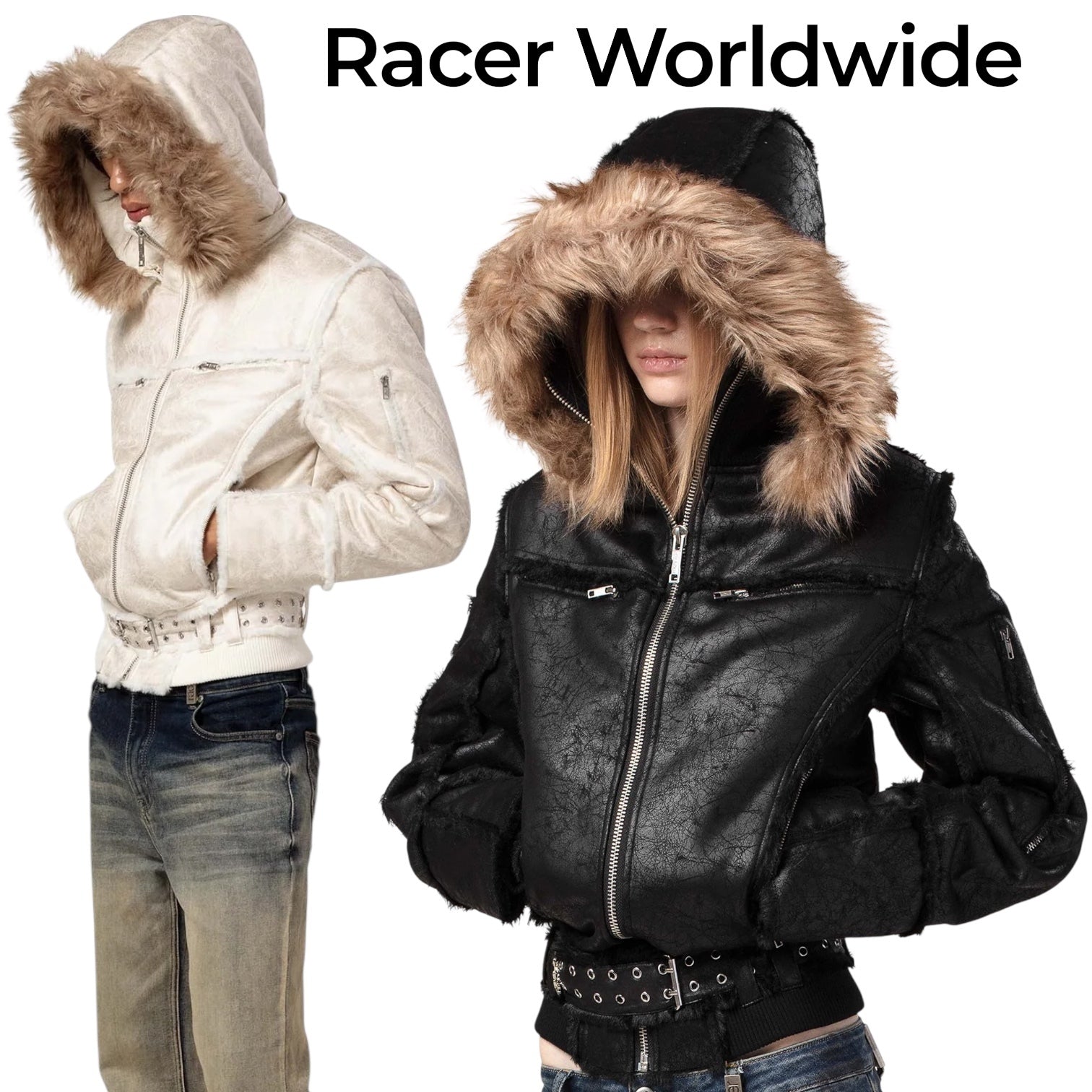 国内で当店のみ Racer Worldwide - SHEEPSKIN JACKET