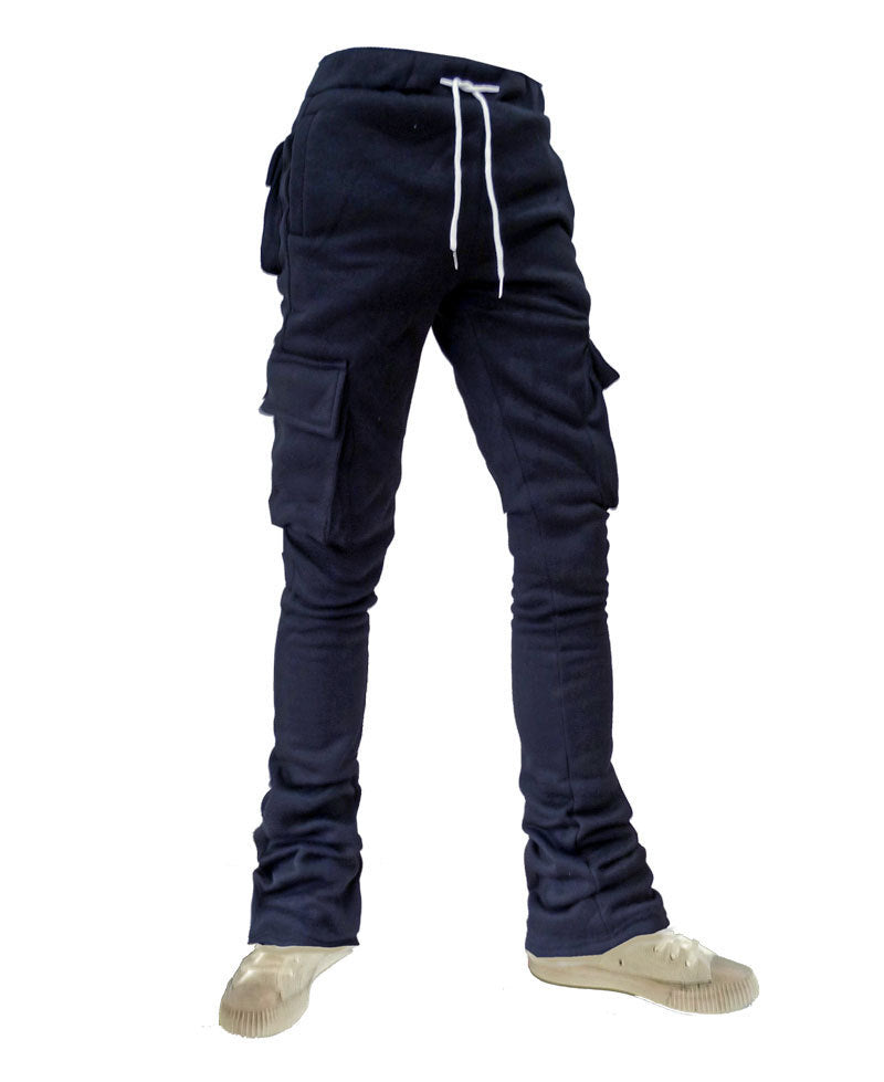 シューカットトラックパンツ ブーツカット カーゴパンツ