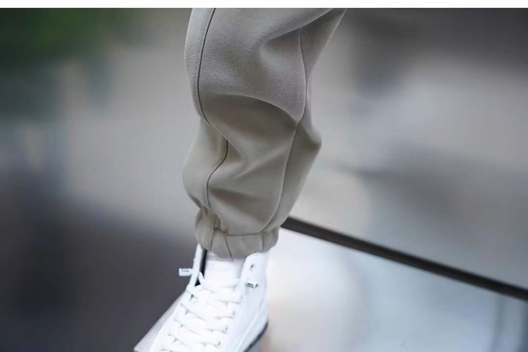 スキニー スウェットパンツ カジュアル スポーティ 2色 M-3XL