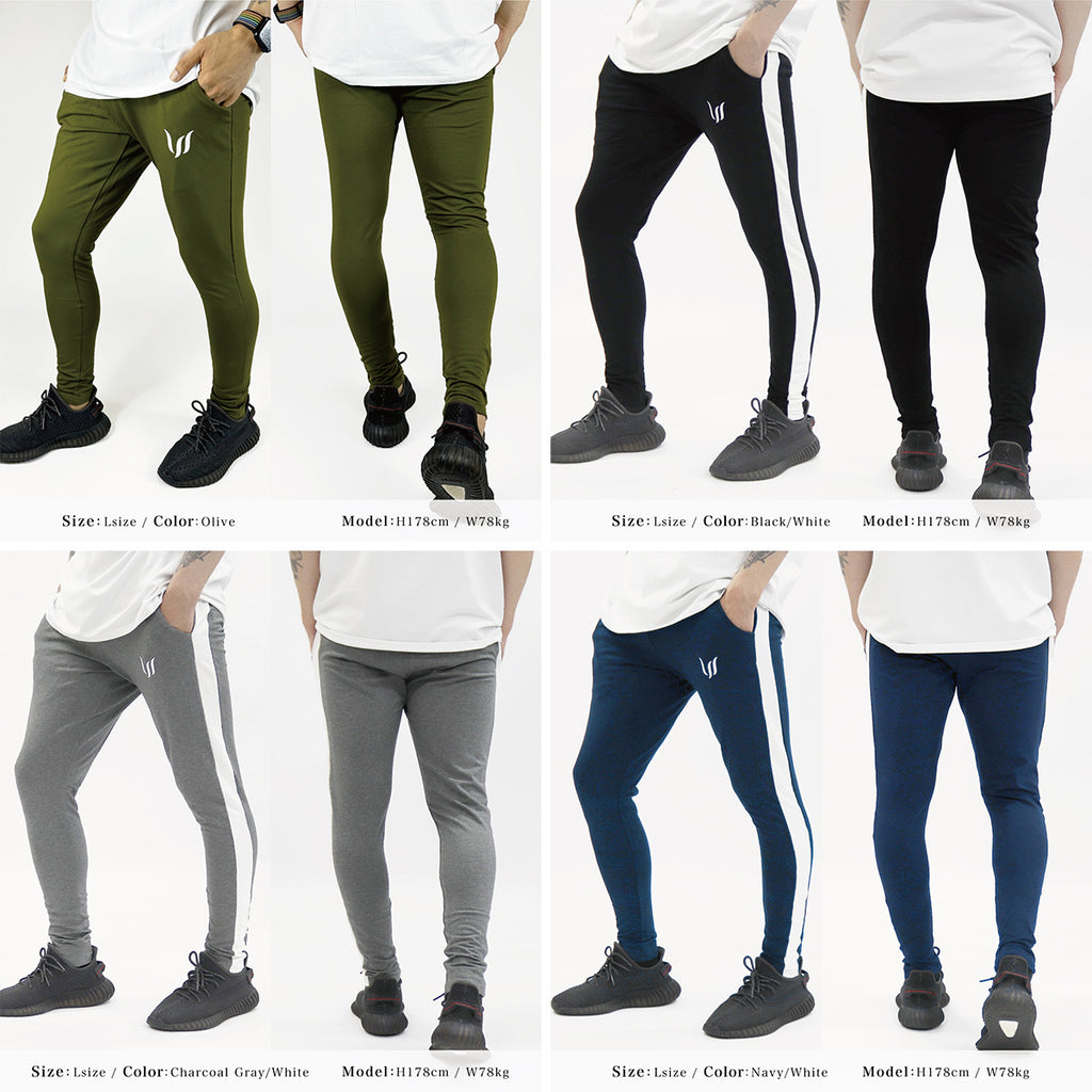 WILLS FITNESS ジョガーパンツ  ストレッチ スキニー ジムウエア