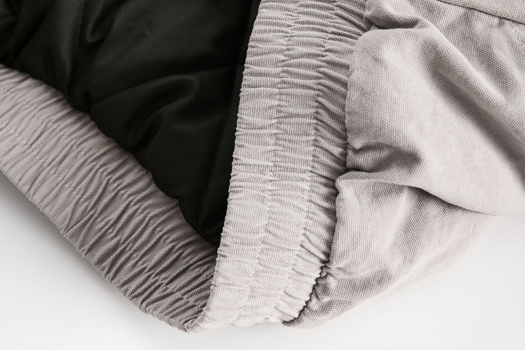 2色 裏ボア フード ブルゾン ファー ジップパーカー ジャケット