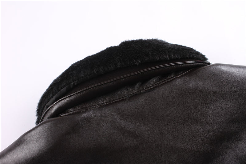 レザーフライトジャケット