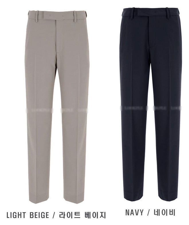 【LOOKPLE】クール マックス センターライン スラックス