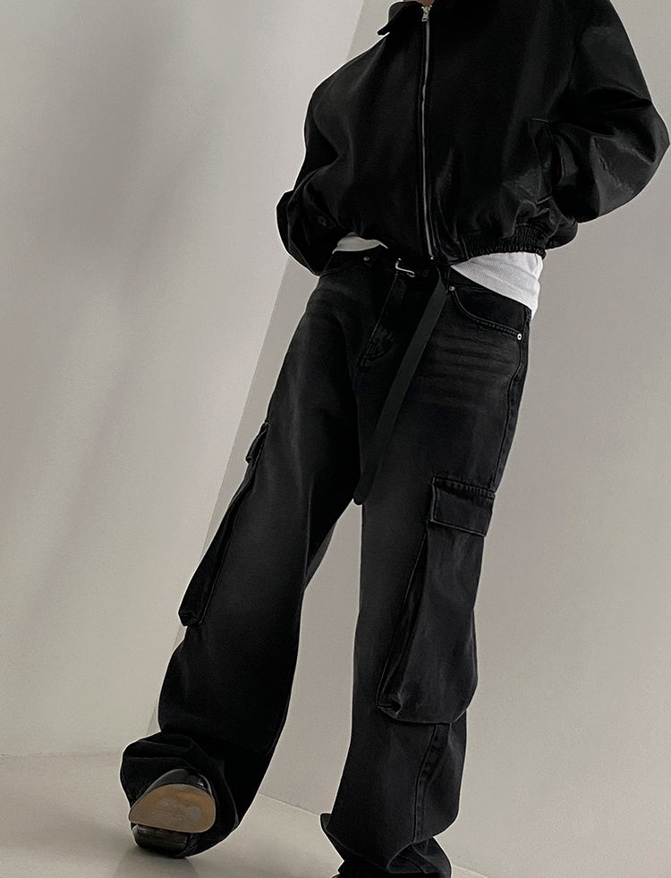 ショート レザー ジャケット 2色 ライダースジャケット cr5519