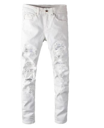 ☆関税/送料込み☆【stwear】SKYERダメージジーンズ