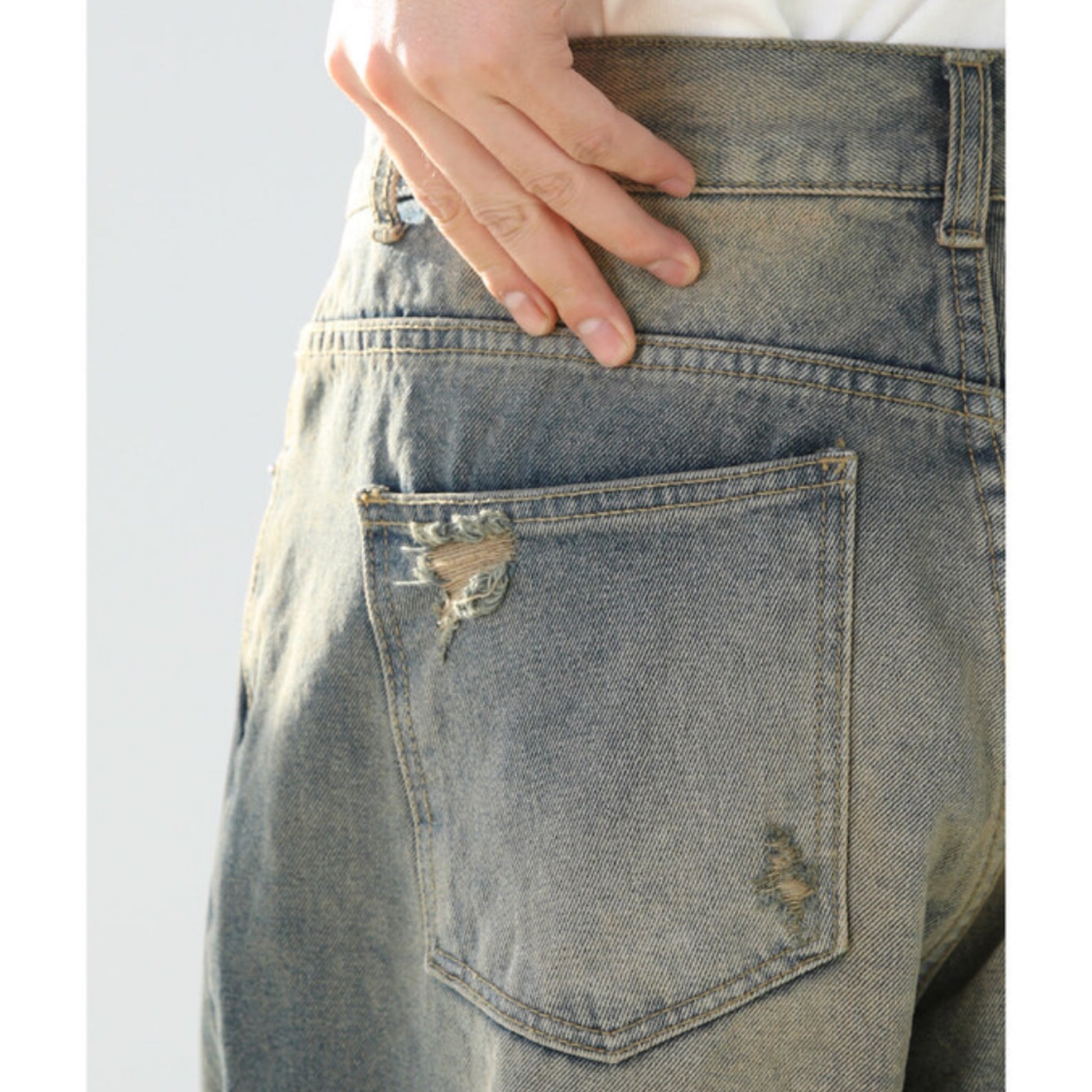 [送料込] west VTG wide denim