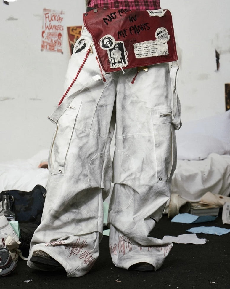 国内未入荷 EMOBROTHER - Removable Wide-Leg オーバーオール