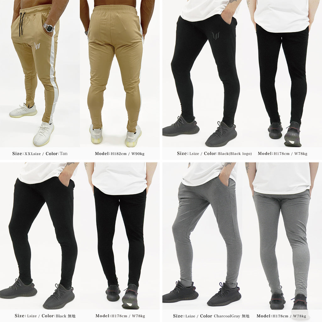 WILLS FITNESS ジョガーパンツ  ストレッチ スキニー ジムウエア