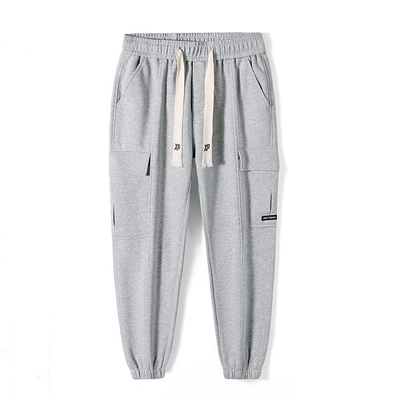 スウェット カーゴ パンツ 3色 マルチポケット ジョガーパンツ