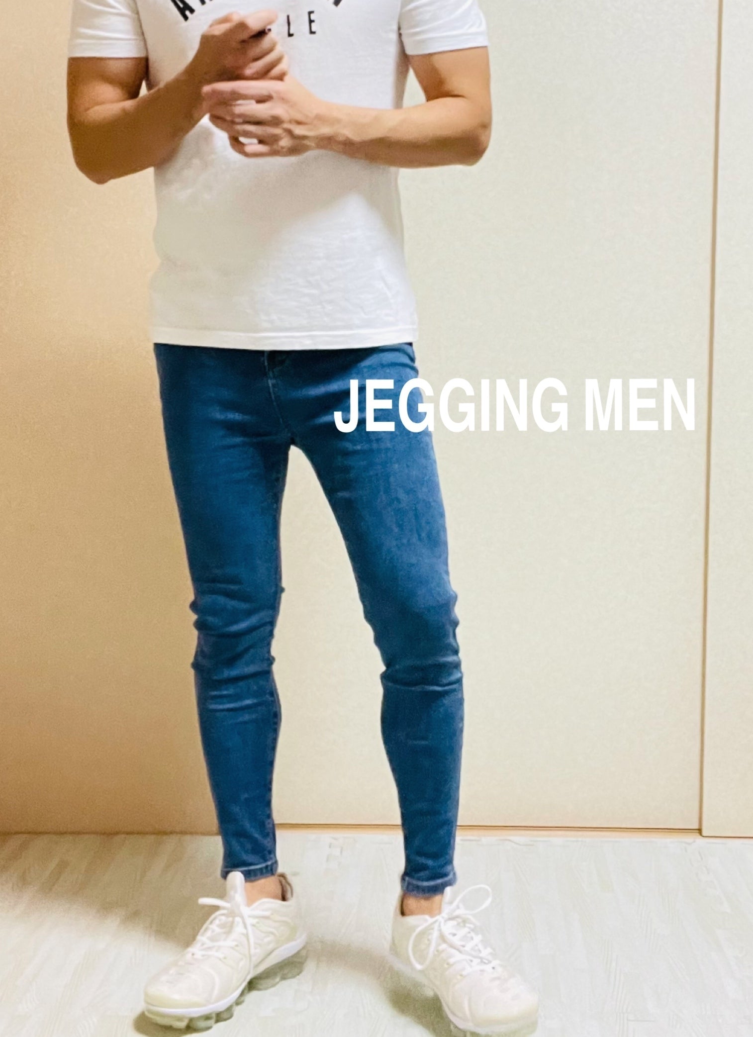 JEGGING MEN ジェギング メン　スキニーデニム　スキニーパンツ