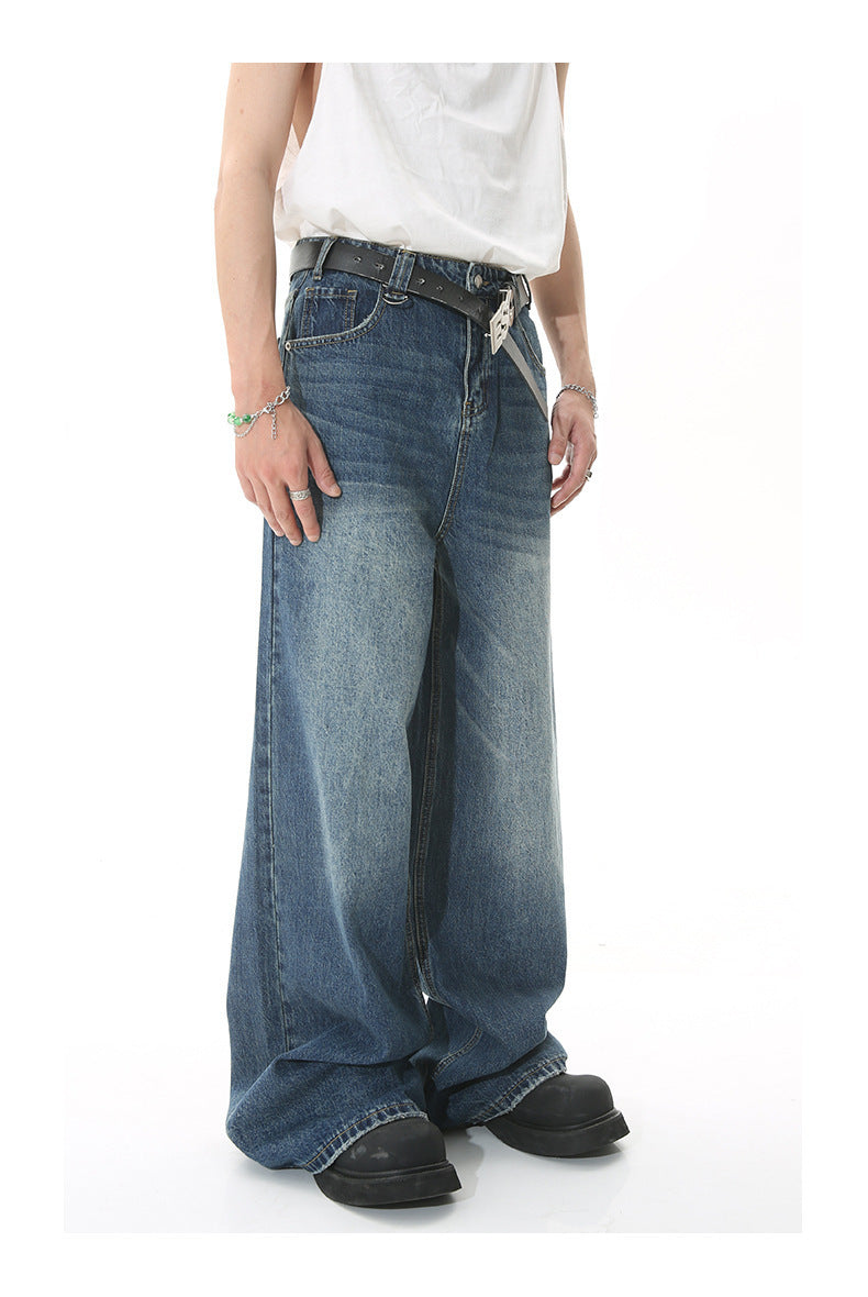 【関送込み】vintage washed jeans 5色*ユニセックス/N240090